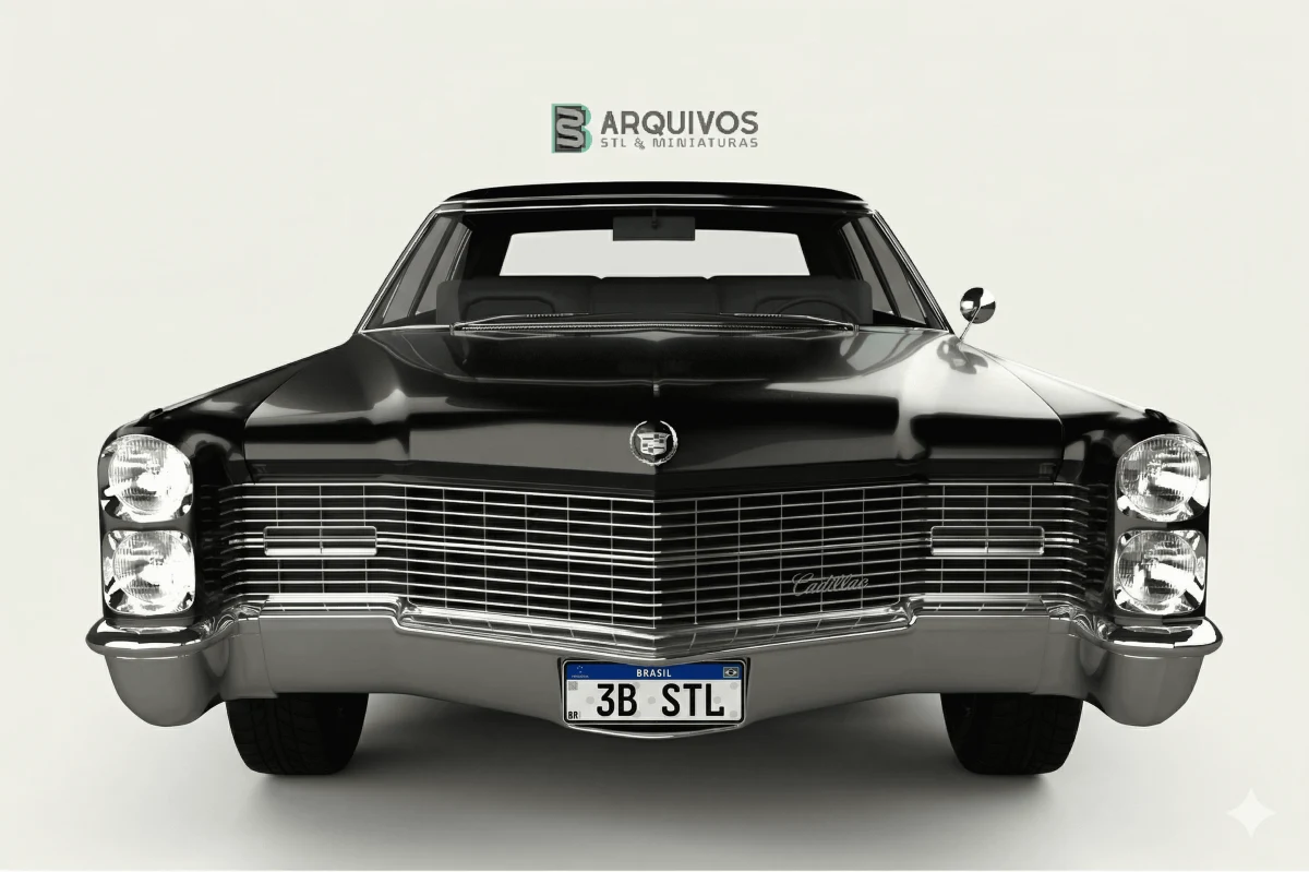 Modelo 3D STL - Cadillac Fleetwood Sixty Special Brougham 1966 — foto 3